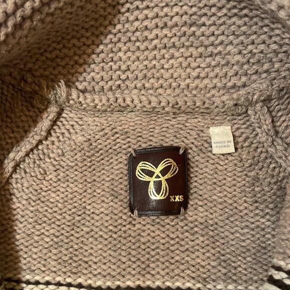 TNA 100% Lambswool Zip Cardigan Sweater - Picture 5 of 6